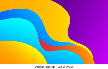 Fondo líquido colorido Abstractas. Ilustración vectorial
