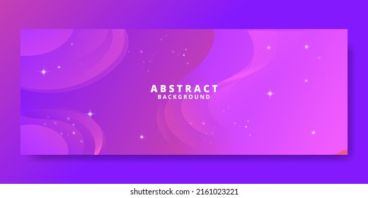 Abstract Colorful liquid Banner Template. Modern background design. gradient color. violet Dynamic Waves. Fluid shapes composition. Fit for website, banners, wallpapers, brochure, posters