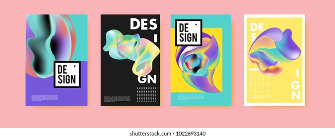 
Abstract colorful liquid and curvy colors background for poster design. Blue, yellow, red, orange, pink and green. Vector banner poster template in Eps10.
