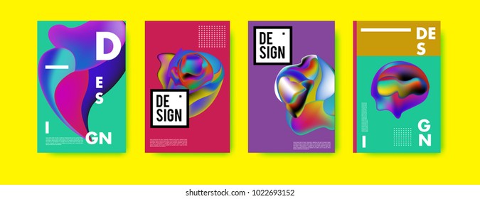 
Abstract colorful liquid and curvy colors background for poster design. Blue, yellow, red, orange, pink and green. Vector banner poster template in Eps10.
