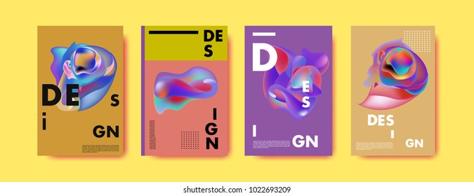 
Abstract colorful liquid and curvy colors background for poster design. Blue, yellow, red, orange, pink and green. Vector banner poster template in Eps10.
