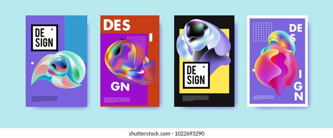 
Abstract colorful liquid and curvy colors background for poster design. Blue, yellow, red, orange, pink and green. Vector banner poster template in Eps10.
