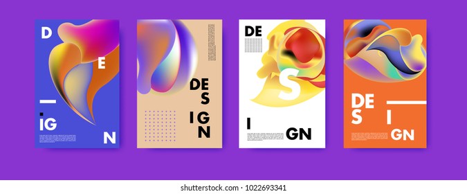 
Abstract colorful liquid and curvy colors background for poster design. Blue, yellow, red, orange, pink and green. Vector banner poster template in Eps10.
