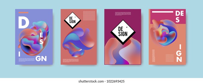 
Abstract colorful liquid and curvy colors background for poster design. Blue, yellow, red, orange, pink and green. Vector banner poster template in Eps10.
