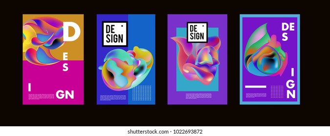 
Abstract colorful liquid and curvy colors background for poster design. Blue, yellow, red, orange, pink and green. Vector banner poster template in Eps10.
