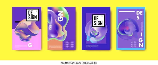 
Abstract colorful liquid and curvy colors background for poster design. Blue, yellow, red, orange, pink and green. Vector banner poster template in Eps10.
