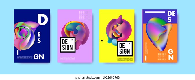 
Abstract colorful liquid and curvy colors background for poster design. Blue, yellow, red, orange, pink and green. Vector banner poster template in Eps10.
