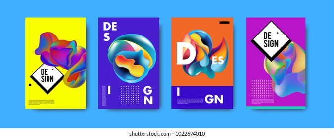 
Abstract colorful liquid and curvy colors background for poster design. Blue, yellow, red, orange, pink and green. Vector banner poster template in Eps10.
