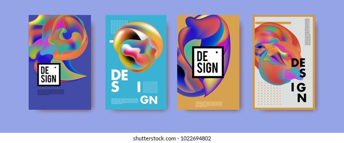 
Abstract colorful liquid and curvy colors background for poster design. Blue, yellow, red, orange, pink and green. Vector banner poster template in Eps10.
