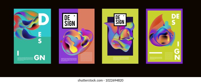 
Abstract colorful liquid and curvy colors background for poster design. Blue, yellow, red, orange, pink and green. Vector banner poster template in Eps10.
