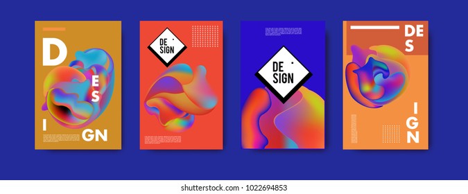 
Abstract colorful liquid and curvy colors background for poster design. Blue, yellow, red, orange, pink and green. Vector banner poster template in Eps10.
