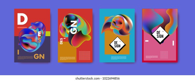 
Abstract colorful liquid and curvy colors background for poster design. Blue, yellow, red, orange, pink and green. Vector banner poster template in Eps10.
