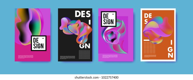 
Abstract colorful liquid and curvy colors background for poster design. Blue, yellow, red, orange, pink and green. Vector banner poster template in Eps10.
