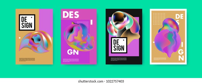 
Abstract colorful liquid and curvy colors background for poster design. Blue, yellow, red, orange, pink and green. Vector banner poster template in Eps10.
