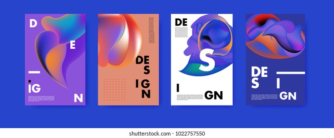 
Abstract colorful liquid and curvy colors background for poster design. Blue, yellow, red, orange, pink and green. Vector banner poster template in Eps10.
