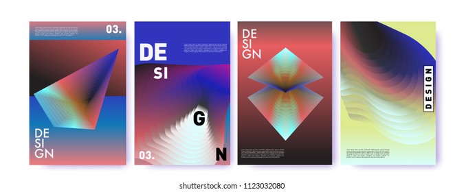 Abstract colorful liquid and fluid colors background for poster design. Blue, yellow, red, orange, pink and green. Vector banner poster template in Eps10.