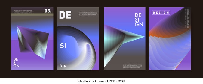 Abstract colorful liquid and fluid colors background for poster design. Blue, yellow, red, orange, pink and green. Vector banner poster template in Eps10.