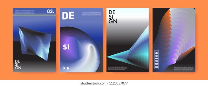 Abstract colorful liquid and fluid colors background for poster design. Blue, yellow, red, orange, pink and green. Vector banner poster template in Eps10.