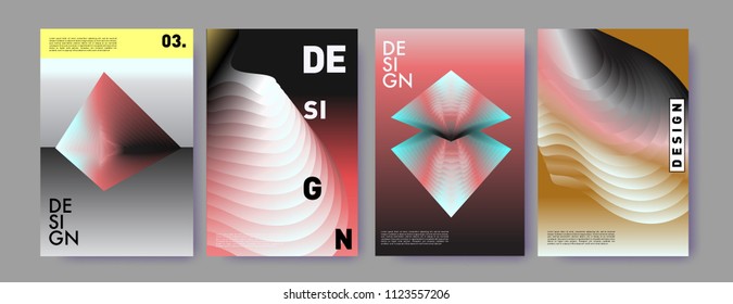 Abstract colorful liquid and fluid colors background for poster design. Blue, yellow, red, orange, pink and green. Vector banner poster template in Eps10.

