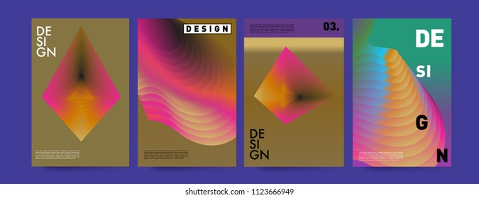 Abstract colorful liquid and fluid colors background for poster design. Blue, yellow, red, orange, pink and green. Vector banner poster template in Eps10.
