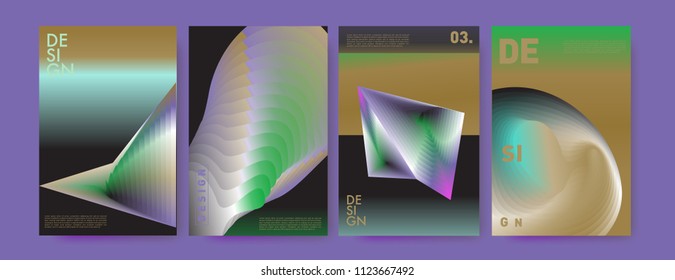 Abstract colorful liquid and fluid colors background for poster design. Blue, yellow, red, orange, pink and green. Vector banner poster template in Eps10.
