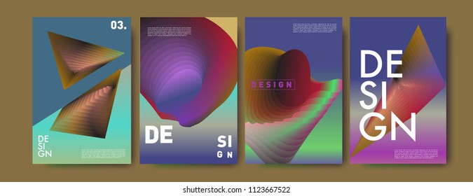 Abstract colorful liquid and fluid colors background for poster design. Blue, yellow, red, orange, pink and green. Vector banner poster template in Eps10.
