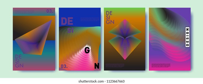 Abstract colorful liquid and fluid colors background for poster design. Blue, yellow, red, orange, pink and green. Vector banner poster template in Eps10.

