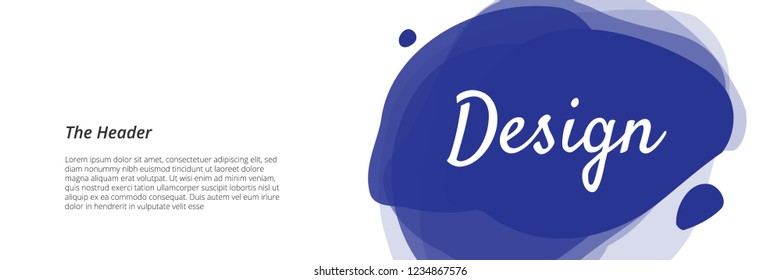 Abstract colorful liquid and fluid pattern background for poster design. Vector banner poster template in Eps10.