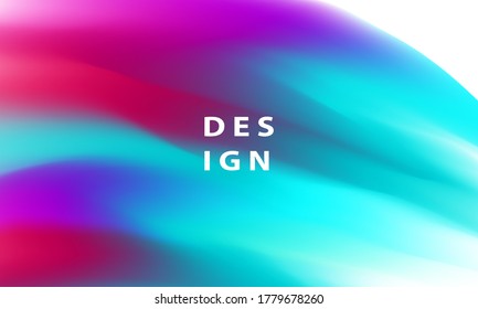 Abstract colorful liquid gradient background Ecology concept for your graphic design,