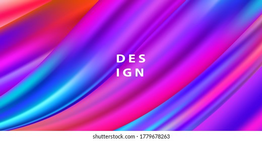 Resumen de fondo de gradiente líquido colorido Concepto de ecología para su diseño gráfico,