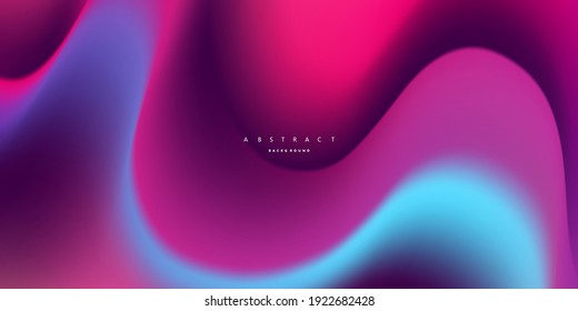 Abstract colorful liquid gradient background Ecology concept for your graphic design 