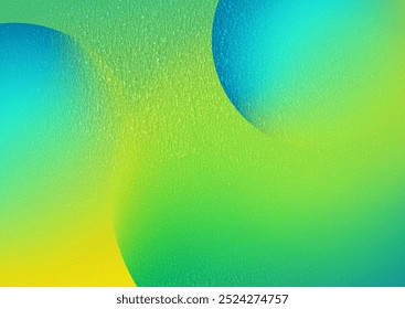 Abstract colorful liquid gradient shapes with grunge grainy texture background. Pastel vector design