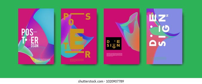 
Abstract colorful liquid and holographic colors background for poster design. Blue, yellow, red, orange, pink and green. Vector banner poster template in Eps10.
