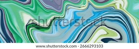 Abstract Colorful Liquid Marble Pattern with Flowing Vibrant Swirls, Iridescent Acrylic Pour Texture, Modern Gradient Design, and Stylish Contemporary Multicolor Fluid Art Background