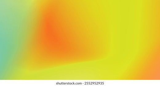 Abstract colorful liquid mesh gradient background. Orange, blue, and cream colored blend. Smooth backdrop vivid color.