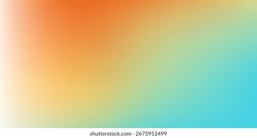 Abstractas fondo de gradiente de malla líquida de colores. Mezcla de color naranja, azul y crema. Fondo liso de color vivo. Plantilla de diseño moderno para volante, cartel, Sitio web, cubierta, etc