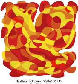 Abstract colorful liquid psychedelic background. Vector illustration. Wavy pattern. Liquid texture for cover design