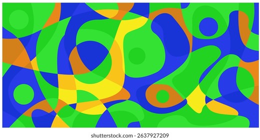Abstract colorful liquid psychedelic background. Vector illustration. Wavy pattern. Liquid texture for cover design