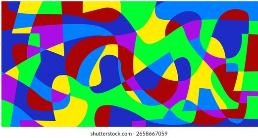 Resumo fundo psicodélico líquido colorido. Ilustração vetorial. Padrão ondulado. Textura líquida para design de tampa