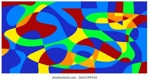 Abstract colorful liquid psychedelic background. Vector illustration. Wavy pattern. Liquid texture for cover design
