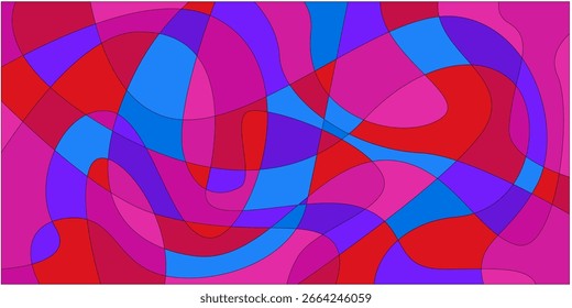 Abstractas fondo psicodélico líquido colorido. Ilustración vectorial. Patrón ondulado. Textura líquida para el diseño de la cubierta