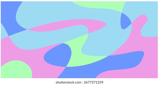 Resumo fundo psicodélico líquido colorido. Ilustração vetorial. Padrão ondulado. Textura líquida para design de tampa