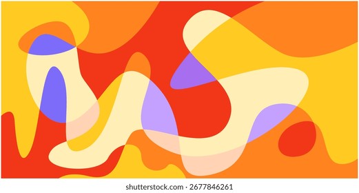 Abstractas fondo psicodélico líquido colorido. Ilustración vectorial. Patrón ondulado. Textura líquida para el diseño de la cubierta