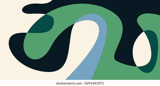 Abstractas fondo psicodélico líquido colorido. Ilustración vectorial. Patrón ondulado.