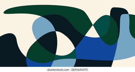 Abstrakter, bunter, flüssiger, psychedelischer Hintergrund. Vektorgrafik. Wellenförmiges Muster.