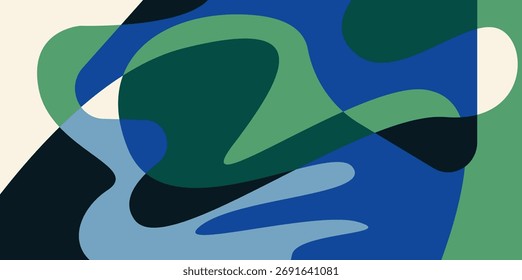 Abstrakter, bunter, flüssiger, psychedelischer Hintergrund. Vektorgrafik. Wellenförmiges Muster.