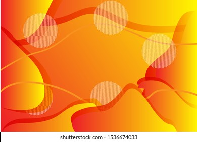 Abstract colorful liquid vector background. Fluid gradient shapes with halftone and bokeh effects. Bright colors. Kids children nursery design