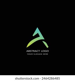 Abstract Colorful Logo Design Element