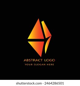 Abstract Colorful Logo Design Element