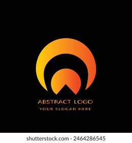 Abstract Colorful Logo Design Element